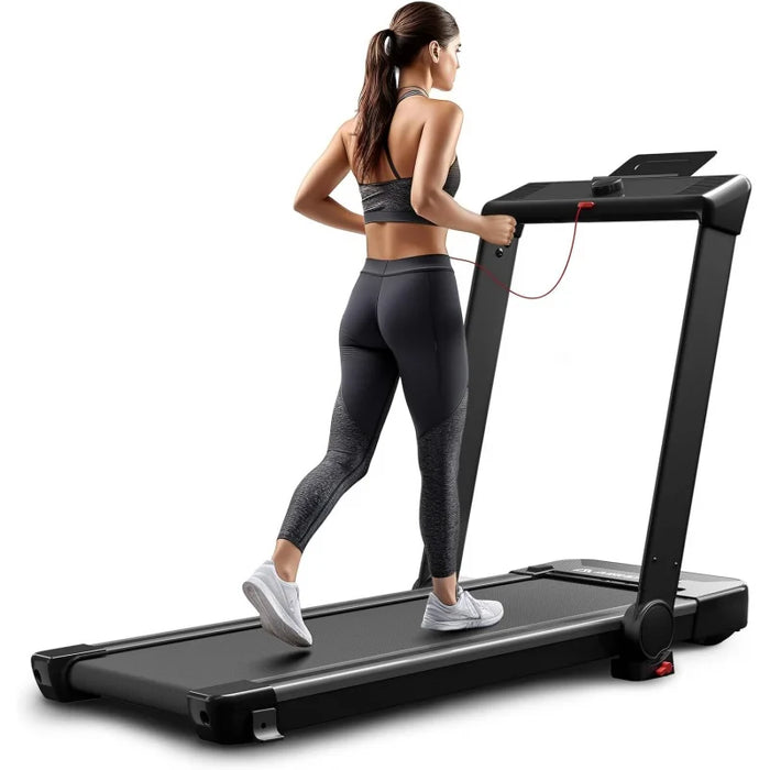 AIRHOT Under Desk Treadmill, Walking Pad 3 in 1 Folding Treadmill, Walking Jogging Treadmills for Home Office, 2.5HP Low-Noise T