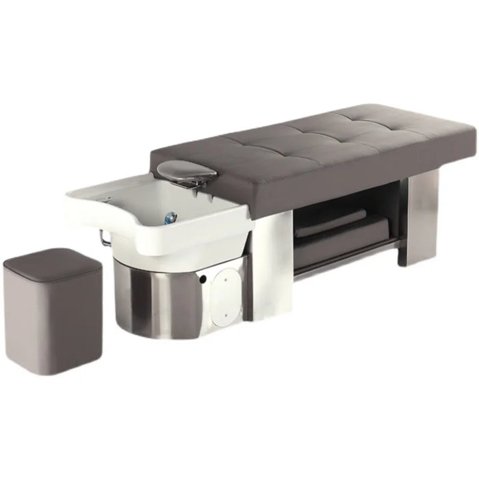 Simple Shampoo Bed Hairdresser Beauty Head Spa Shaving Chair Professional Cosmetic Sedia Per Shampoo Hairsalon Furniture CY50XT