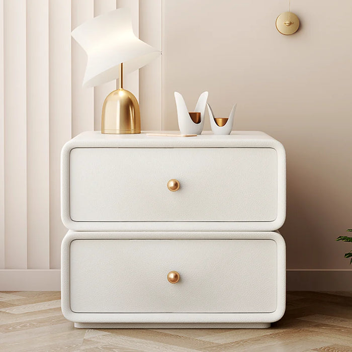 Adjustable Bedside Table White Modern Handle Movable Rotating Cabinet Kids Nightstands Minimalist Muebles Kid Bedroom Furniture