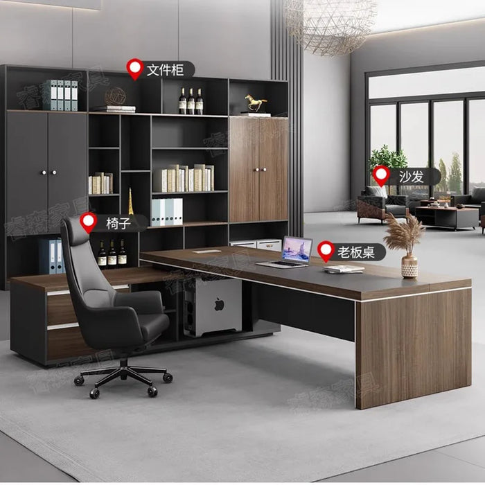 Drawer Japanese Desk Table Modern Reception Storage Writing Office Desk Music Escritorio Para Compuradora Desk Decorations