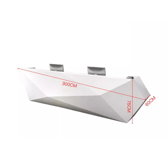 Luxury Store Reception Desk Information Hotel Front Reception Desks Counter Checkout Mostrador Recepcion Beauty Salon Furniture