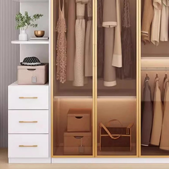 White European Closet Modular Industrial Hotel Living Room Luxury Cabinet Organizer Indoor Armario Plegable Bedroom Furniture