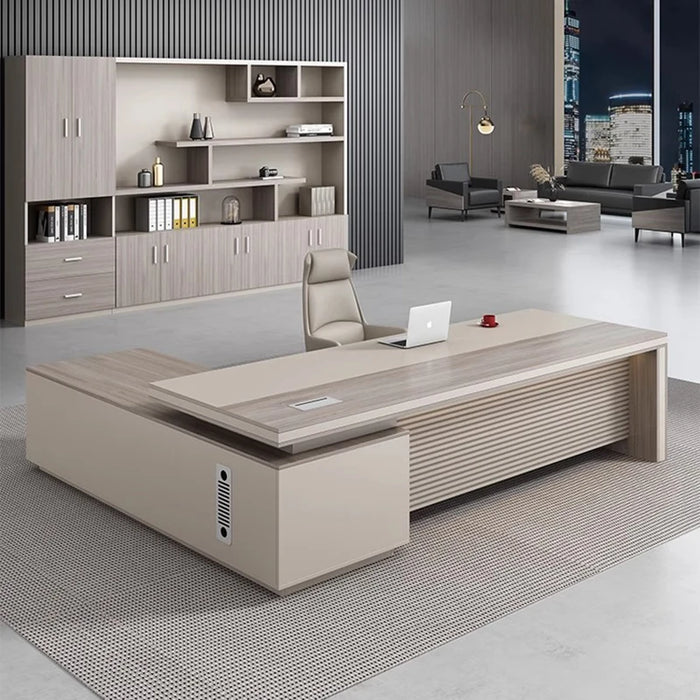 Reading Executive Free Shipping Office Desk Bookshelf Conference Cheap Modern Desks Secretary European Bureau Home Furniture
