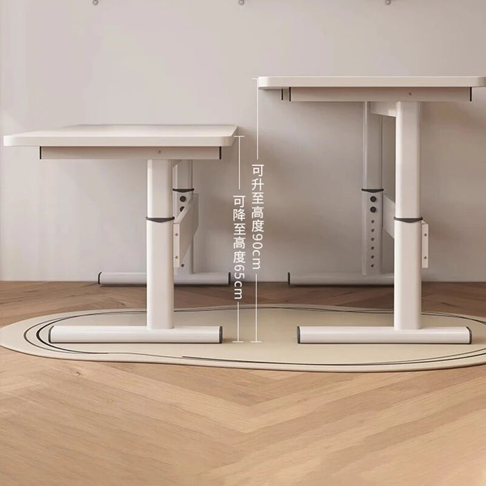 Office Gaming Computer Desks Study Standing White Auxiliary Writing Computer Desks Office Small Mesa Plegable Furniture HY