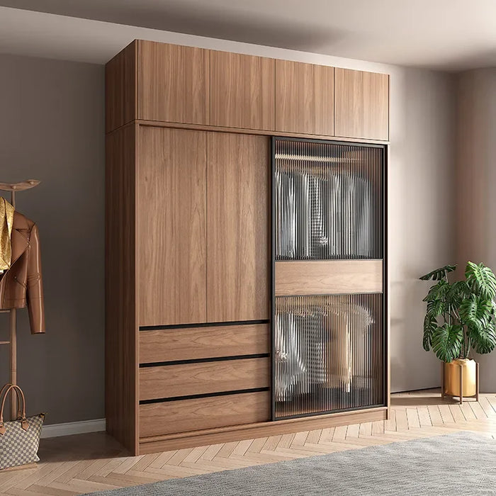 Entry Hanging Storage Wardrobe Drawers Oganizers Simple Modern Wardrobe Hanger Space Saver Vintage Quarda Roupra Home Furniture
