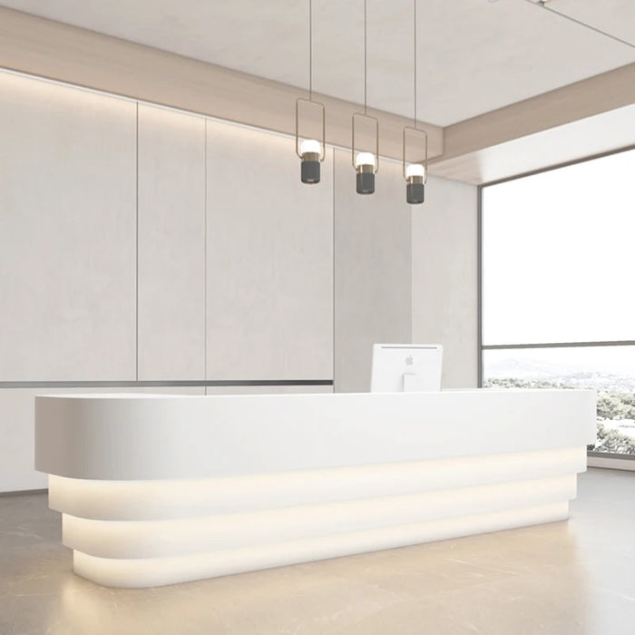 Consul Churches Reception Desks Beauty Study Standing Reception Desks Information Drawer comptoir caisse Office Furniture WJ25XP