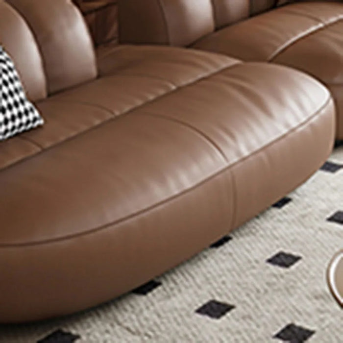 Designer Comfort Living Room Sofas Luxury Modern Puffs Theater Clouds Couchs Leather Italiano Sofa Para Sala Home Furnitures