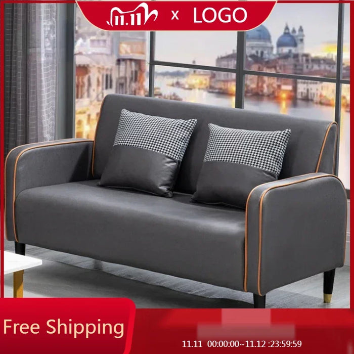 Modern Loveseat Living Room Sofas Leather Lazy Luxury Living Room Sofas Recliner Divani Da Soggiorno Home Furniture YY50SF