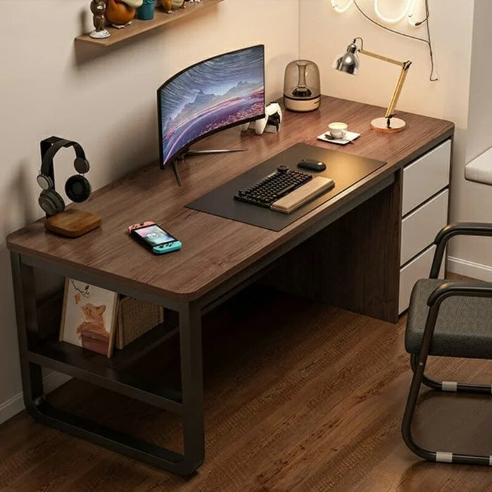 Computer Table Office Desk Bedroom Workbench Simplicity Modern Office Desk Study Secretaire Bureaux Meuble Work Furniture QF50OD