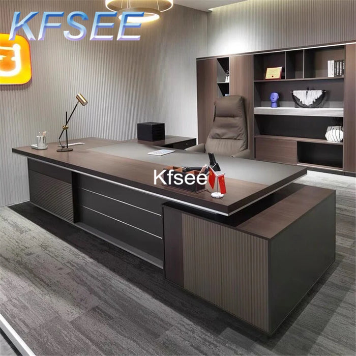 Kfsee 1Pcs A Set Prodgf Computer 240*216*75cm Boss Office Table