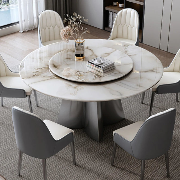 Round Desk Dining Tables Restaurant Hall Turntable Coffee Basses Wall Dining Tables Kitchen Muebles Para El Hogar Furniture