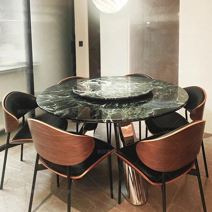 Modern Living Room Dining Chairs Wooden Luxury Italiano Ergonomic Dining Chair Computer Relaxing Meuble Maison Home Furniture GG
