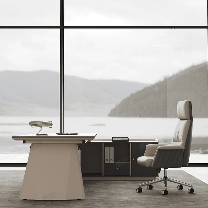 Fashion Luxury Office Desk Professional Modern Studio Executive Storage Ideas Desk Tables Aesthetic Pc-schreibtische Furniture