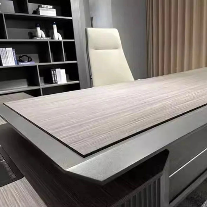 Executive L Shaped Office Desk Floor Sets Luxury Secretary Computer Desks Drawers Corner Mesa De Computador Modern Furniture