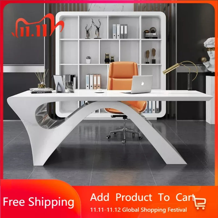 Luxury Meeting Office Desk Standing Writing Italian Reception Office Desk Executive Escritorios De Oficina Office Furniture
