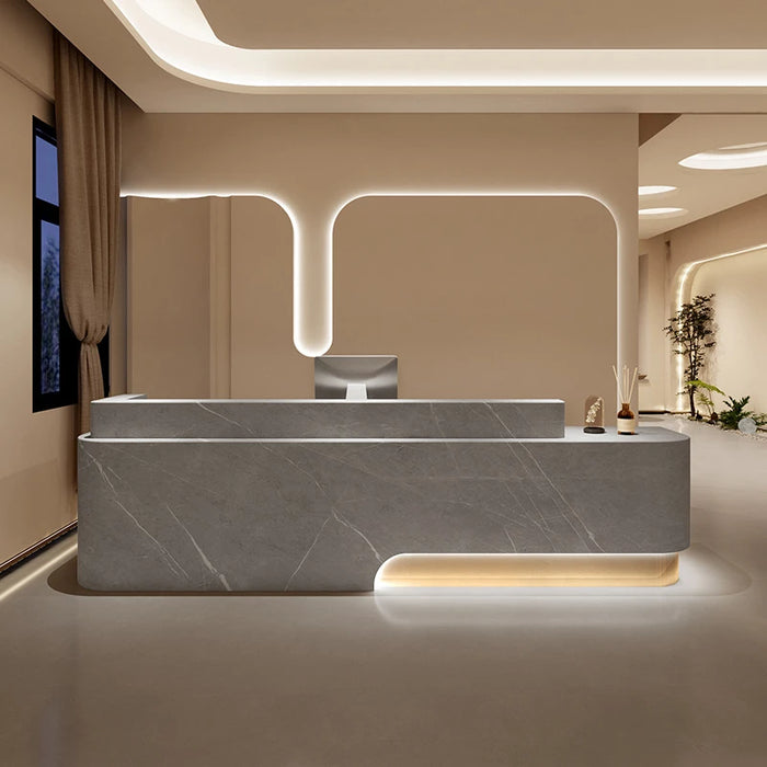 Cashier Table Reception Desk Advisory Counter Checkout Console Restaurant Cabinet Salon Comptoir De Caisse Reception Furniture