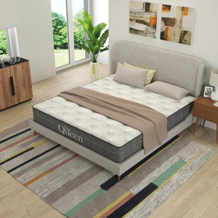 NapQueen Victoria 10" Hybrid Mattress, Queen bedroom furniture  matress