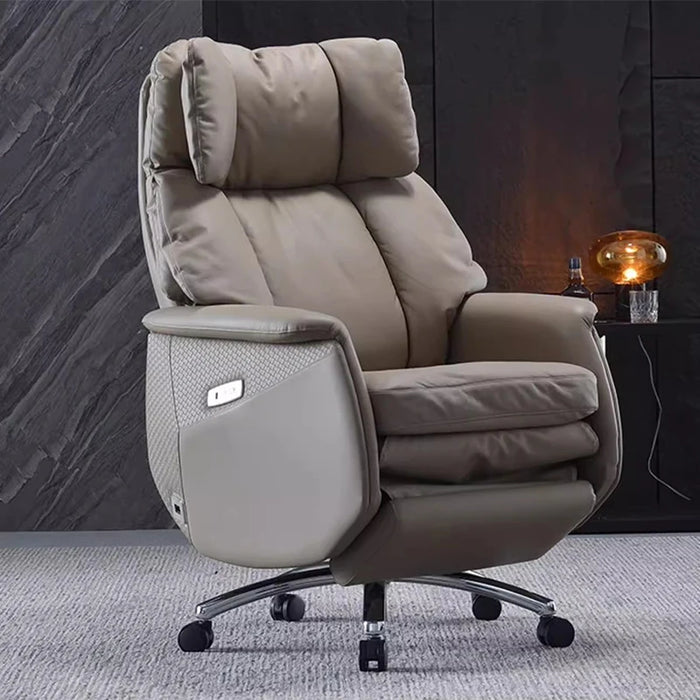 Living Room Swivel Office Chair Vanity Leather Cushion Study Office Chair Massage Cadeira Para Escritorio Salon Furniture