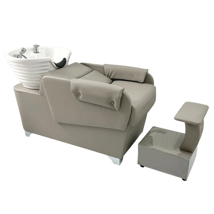 Comfort Luxury Shampoo Bed Head Spa Sink Barber Shop Hair Salon Chair Pillow Makeup Shampouineuse Beauty Furniture LJ50SC