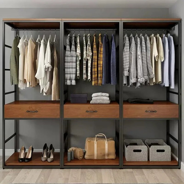Pantry Cabinet Luxury Wardrobe Shoe Cabinet Baby Clothes Modular Wardrobe Open Drawer Ropero Armables Garden Furniture Sets SQC