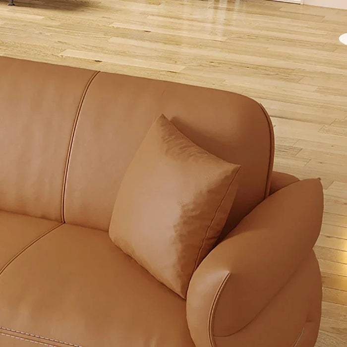 Lounge Back Rest Sofas Floor Luxury Nook Indoor Office Creative Bed Unique Leather Lounge Sofa Chaise Living Room Furniture