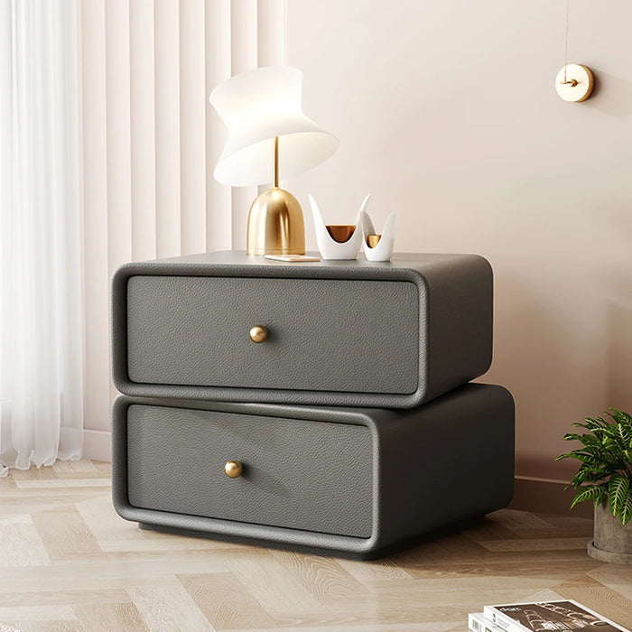 Adjustable Bedside Table White Modern Handle Movable Rotating Cabinet Kids Nightstands Minimalist Muebles Kid Bedroom Furniture