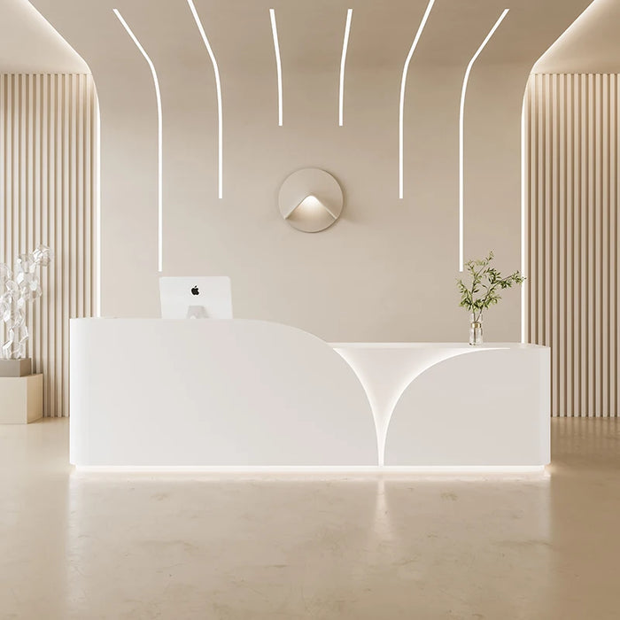 Standing Shop Reception Desks Lectern European Counter Commercial Reception Desks Restaurant Bureau Meuble Minimalist Furniture