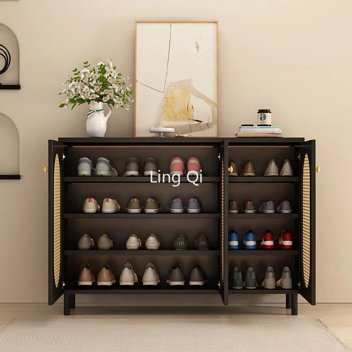 Showcase Space Saving Sideboard Locker Laden Entrance Hall French Cabinet Wood Organizers Muebles De Cocina Kitchen Furniture