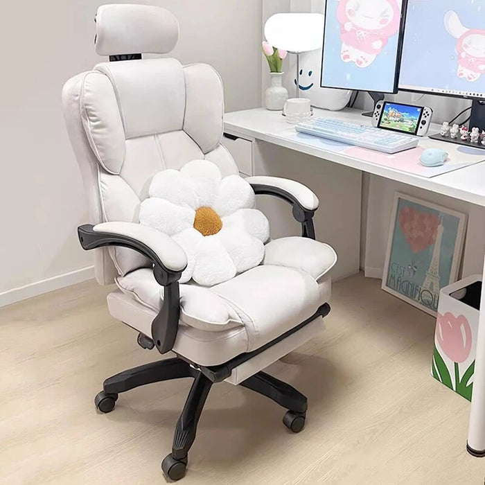 Floor Bedroom Gamer Office Chair Pink Girl Nordic Modern Leisure Armchairs Revolving Manicure Silla De Oficina Office Furniture