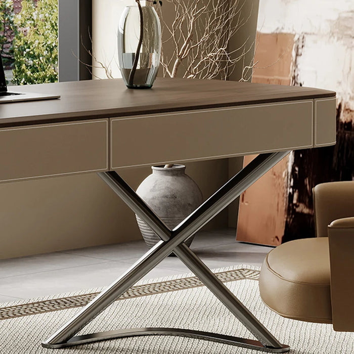 Writing Standing Workstation Drawers Storage Meeting Computer Office Desks Desktop Executive Scrivania Ufficio Lavoro Furniture