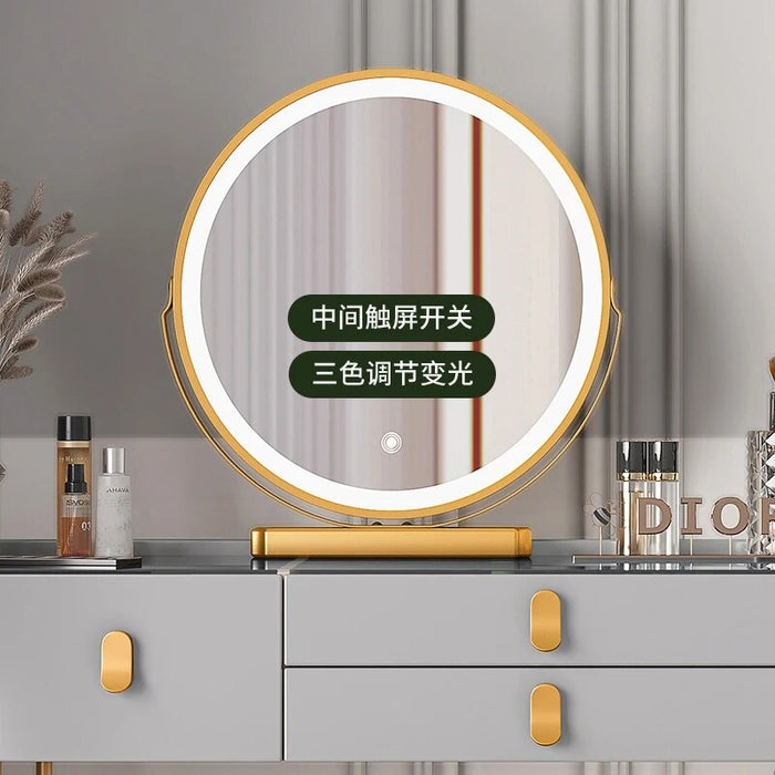 Luxury Large Mirror Makeup Storage China Nordic White Multifunction Dressing Table Modern Coiffeuse De Chambre Furniture Bedroom
