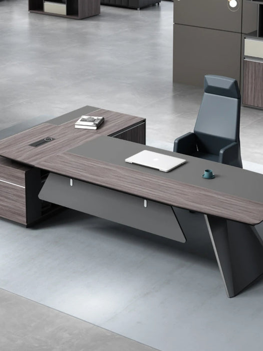 Modern Office Office Desk for Boss Executive Desk General Manager Supervisor Office Desk and Chair Combination