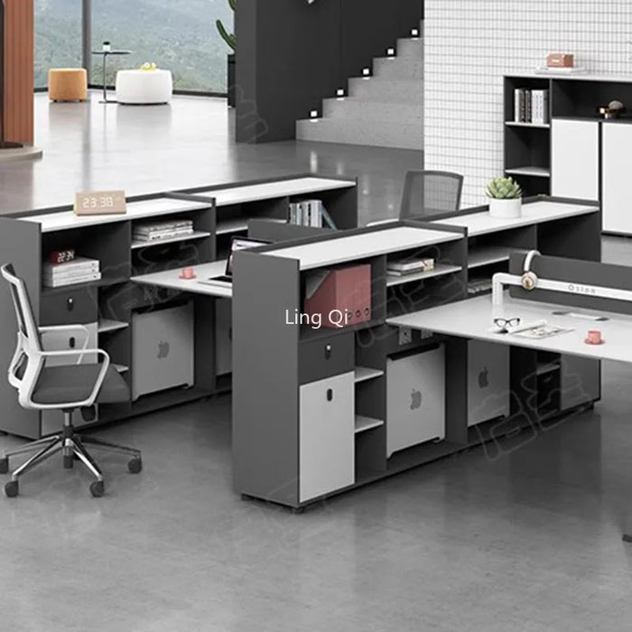 Free Shipping Luxury Office Desk European Conference Mid Century Executive Computer Desk Boss Unusual Escritorio Home Furniture