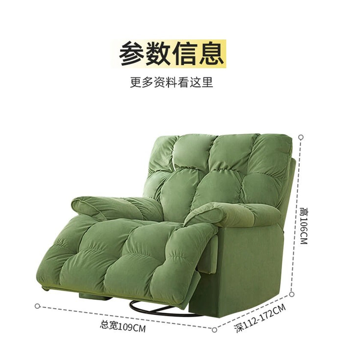 Recliner Modern Living Room Sofas Salon Corner Individual Curved Living Room Sofa Japanese Accent Wohnzimmer Sofas Furniture Set