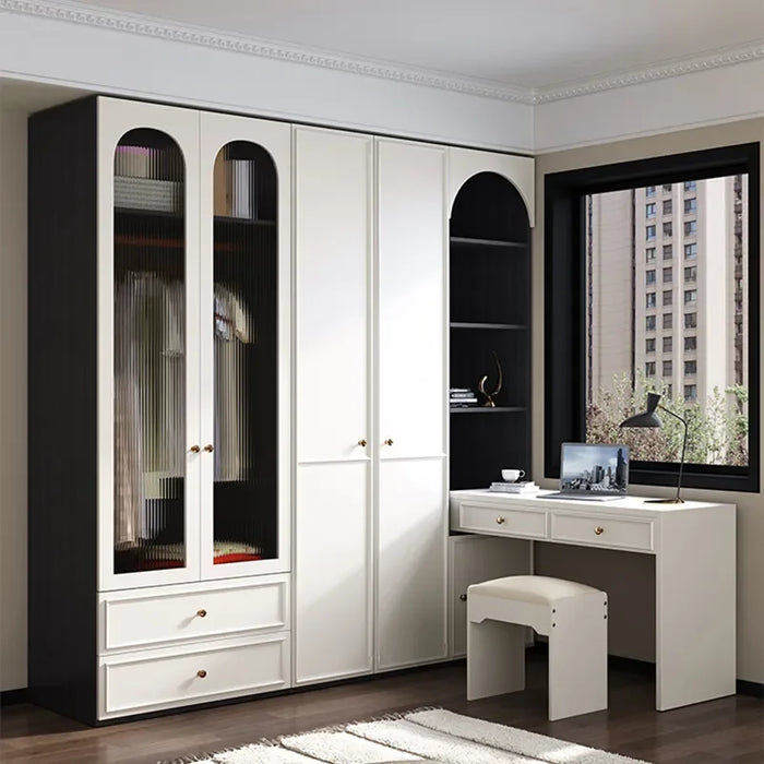 Storage Organizer Wardrobe Door Handle Underwear Glass Bedroom Wardrobe Cube Multifunctional Clothing Racks Home Furniture