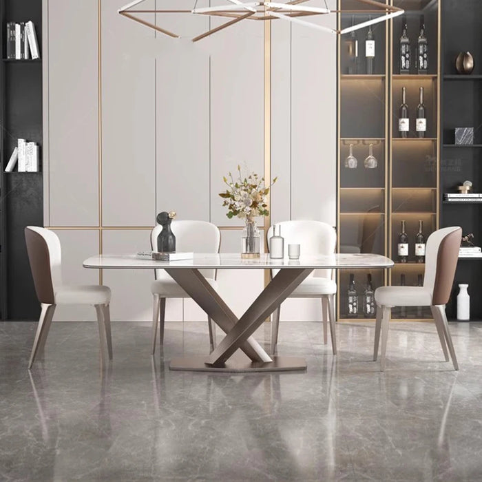Home Modern Restaurant Dining Tables Luxury Console Coffee Tables Gold Nordic Living Room Muebles Para El Hogar Hotel Furniture