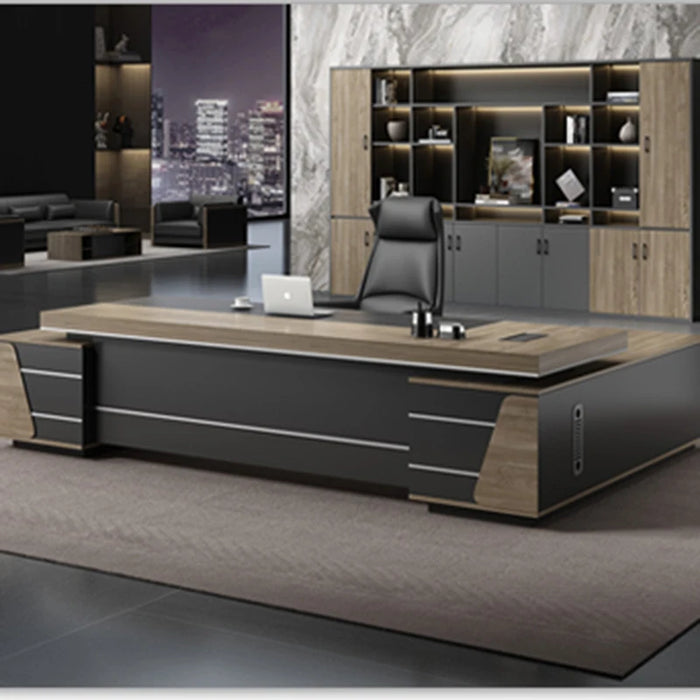 Light Luxury Boss Office Desk And Chair Combination Simple Modern CEO Desk Supervisor Desk Leader Office Computer Furniture