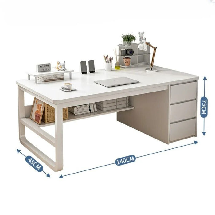 Computer Table Office Desk Bedroom Workbench Simplicity Modern Office Desk Study Secretaire Bureaux Meuble Work Furniture QF50OD