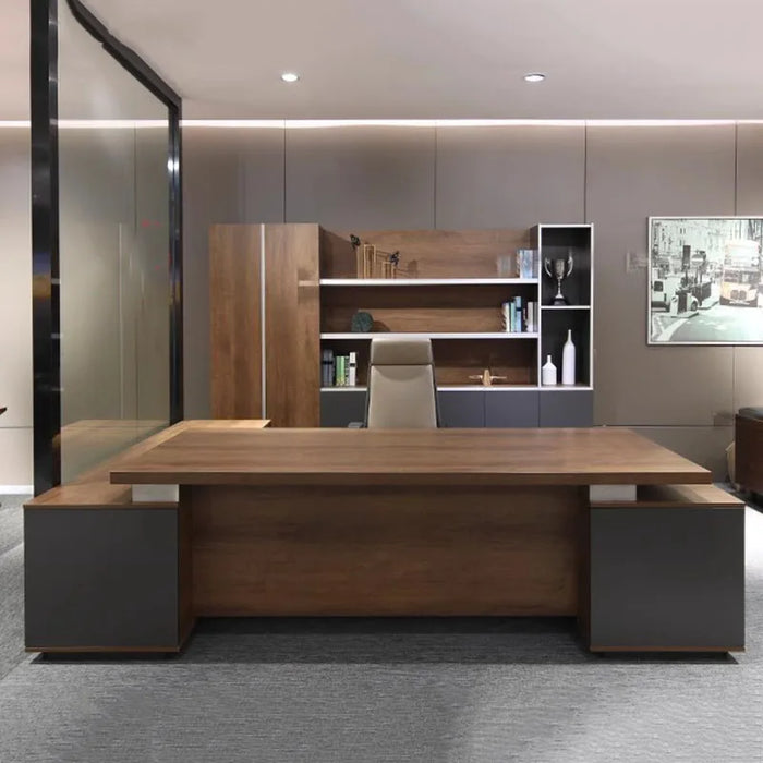 Executive Supplies Office Desk Floor Monitor Organizers Reception Computer Desks Free Shipping Luxury Mesa Escritorio Furniture