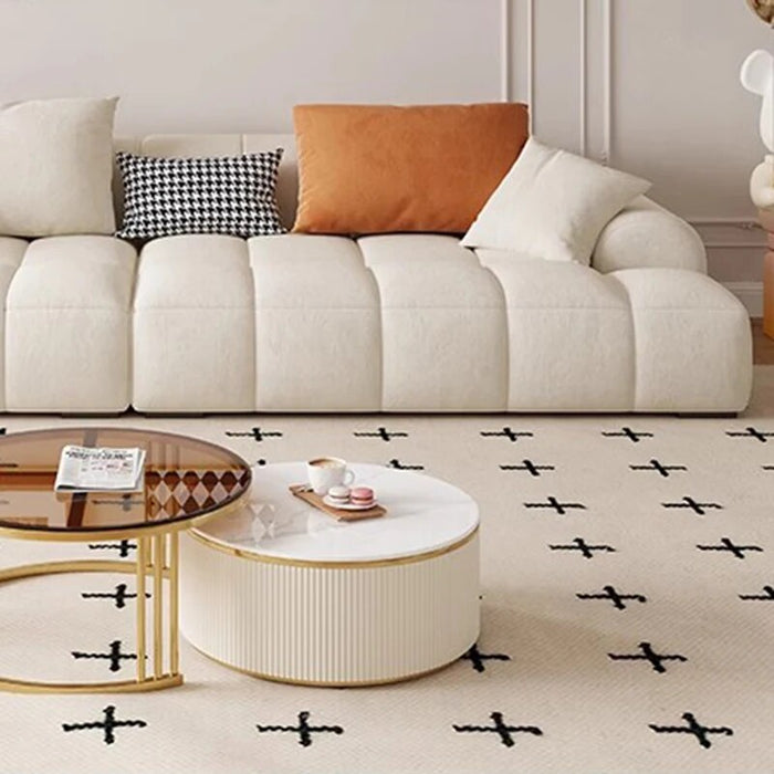 Modern Cloud Sofa Bed Room Corner Floor Love Seat Lounge Velvet Sofa Sectional Sofas Modernos Para Sala Outdoor Furniture Sets