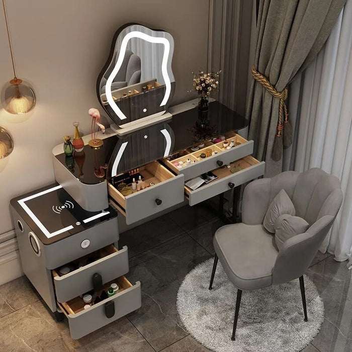 Smart Dresser Bedroom Modern Light Luxury Simple Master Bedroom Girl Makeup Table