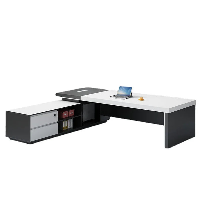 New boss's desk and chair combination modern simple president's desk manager's desk office furniture
