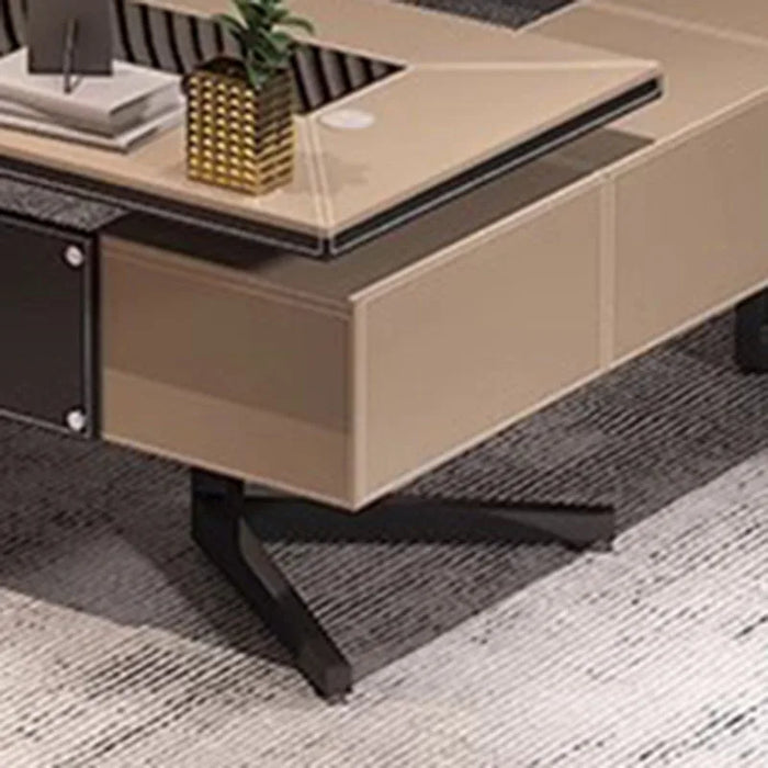 High Luxury Office Desk Organizers Free Shipping Reception Executive Computer Desks Floor European Escritorio Modern Furniture