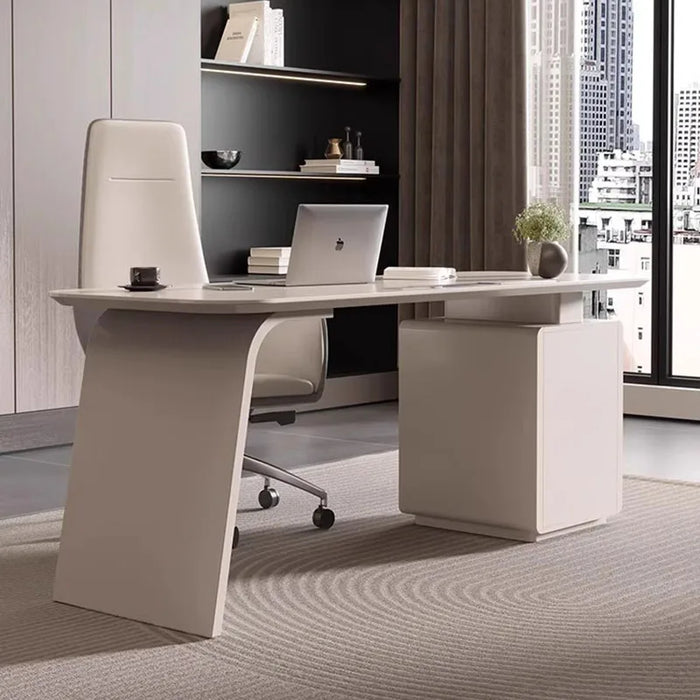 Modern Study Office Desk Executive Writing Filing Laptop Console Corner Office Desk Desktop Scrivania Legno Office Furniture HDH