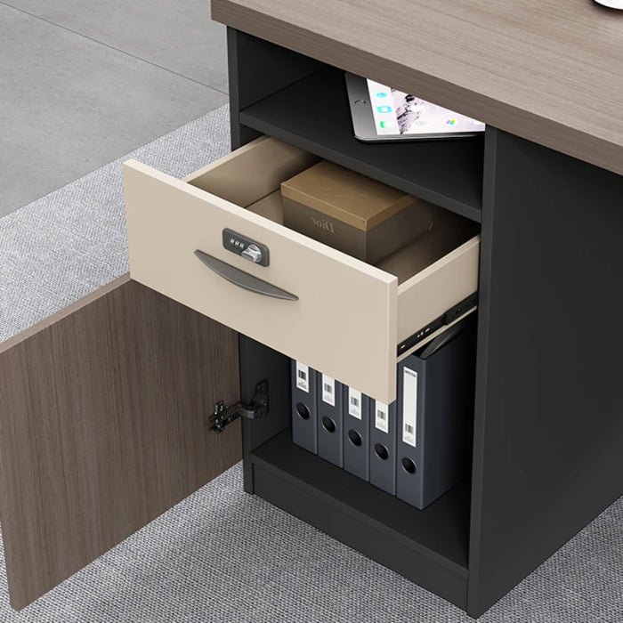 Executive Drawers Work Desk Reception Gadgets Write Modern Study Table Standing Makeup Escritorio Habitacion Furniture HD50WD