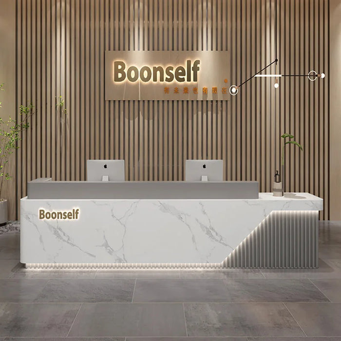 Bar Podium Reception Desk Office Counter Hotel Conference Mobile Beauty Reception Desk Lectern Mostrador Recepcion Furniture