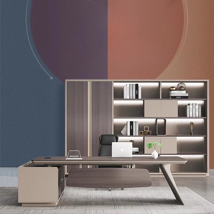 Reception Conference Office Desk Desktop Standing Workbench Drawers Office Desk Vanity Scrivania Ufficio Lavoro Salon Furniture