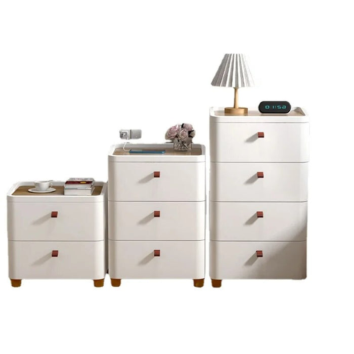 Bedroom Drawers Nightstand Storage rack  Aesthetic Girl Hallway Nightstand Table Minimalist Design Tables Library Furniture