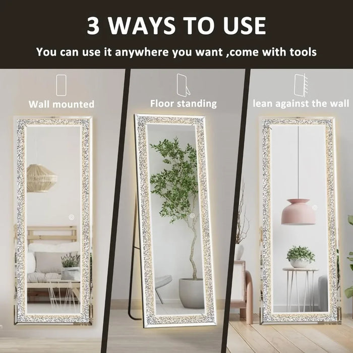 Mirror Decorative Mirrors Flexible Bathroom Products Household Merchandises Home Garden