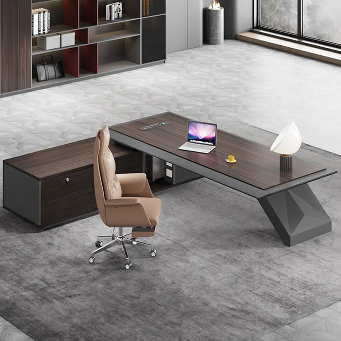 Modern Organizer Desk Table Gaming Reception Student Vanety Office Desk Corner Conference Scrivania Cameretta Furniture